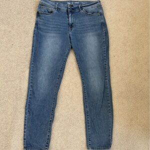 Wallflower Women's Skinny Blue Jeans